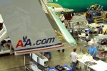 American Airlines 737-800 winglet closeup. (Photo by Matt Molnar)