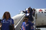 Marching into Newark. (Photo by Matt Molnar/NYCAviation)