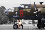 HFF Pilots Lance and Nancy Robertson turn the props in preparation for a departure.