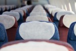 Economy class seats aboard LAN's first Boeing 787-8 Dreamliner. (Photo by Dan King/NYCAviation)