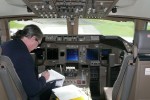 Lufthansa 747-8I flight deck. (Photo by Chris Sloan/Airchive.com)