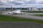 First Lufthansa 747-8I prepares for delivery flight to Frankfurt. (Photo by Chris Sloan/Airchive.com)