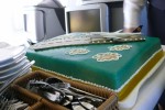 Commemorative cake. (Photo by Chris Sloan/Airchive.com)