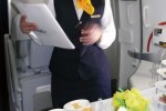 First Class catering. (Photo by Chris Sloan/Airchive.com)