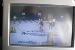 Nose camera view pulling into the gate at Dulles. (Photo by Chris Sloan/Airchive.com)