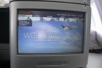 Lufthansa Media World welcome screen. (Photo by Chris Sloan/Airchive.com)