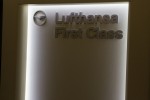 Lufthansa First Class cabin. (Photo by Eric Dunetz/NYCAviation)