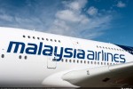 Malaysia Airlines Airbus A380 on static display.  (Photo by Airbus)