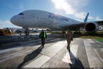 Airbus A380 bathed in morning light. (Photo by Airbus)