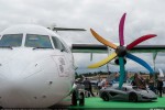A wide range of aircraft were showcased during the busy third day. (Photo by Airbus)