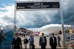 Gate B: Welcome to the Farnborough International Airshow. (Photo by Airbus)