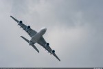 The 2012 Farnborough International Airshow’s Day 2 flight presentations included an attention-grabbing flying display by the no. 2 Malaysia Airlines A380. (Photo by Airbus)