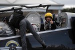 Breitling Jet Team media flight. (Photo by Farnborough International)