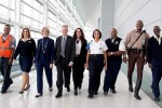 Meet the crew from Miami International Airport (L-R): Albert, Heidi, Dickie, Ken, Lauren, Ericka, Darius, Stretch and Tony. (Photo by Travel Channel)
