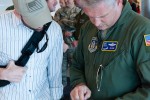 USA - Air Force Flight Chief, Master Sergeant Alan Crosby and NYCA Founder Phil Derner