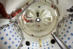 The airlock of the space shuttle full fuselage trainer. (Photo by Jeremy Dwyer-Lindgren/NYCAviation)