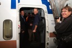 Welcome aboard United's first Boeing 787 Dreamliner passenger flight. (Photo by Kevin Koske)