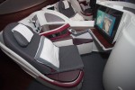 Business class seats on Qatar Airways Boeing 787 Dreamliner. (Photo by Liem Bahneman/NYCAviation)