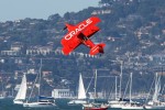 Sean Tucker's Team Oracle biplane.