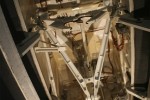 Inside the main landing gear bay. (Photo by Matt Molnar)