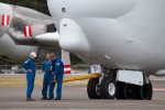 Super Guppy towbar. (Photo by Liem Bahneman/NYCAviation)