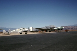 dc-3-n26ma-beech-18-n476pa-private-skydiving-perris-valley-ca-101880-wja