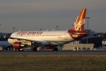 Sunny day at JFK for N632VA. (Photo by Mark Lawrence.