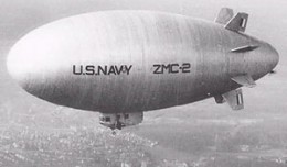 U.S. Navy's ZMC-2 metal skinned airship.