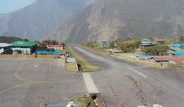 Lukla Airport runway