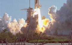 Space Shuttle Discovery launch Kennedy Space Center