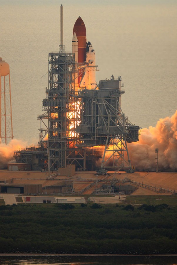 Space Shuttle Endeavour STS-134 liftoff