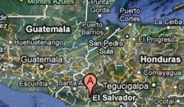 El Salvador Pulsar Group plane crash map