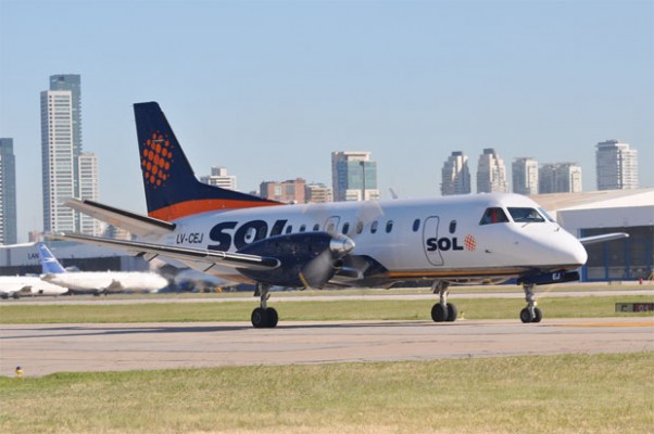 Sol Lineas Aerolinas Saab 340A LV-CEJ
