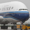 China Southern first Airbus A380 emerges from the paint shop