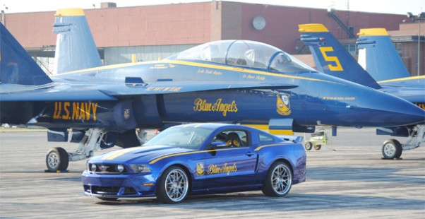 2012 Ford Blue Angels Mustang