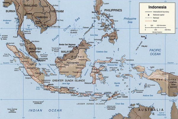 Indonesia map