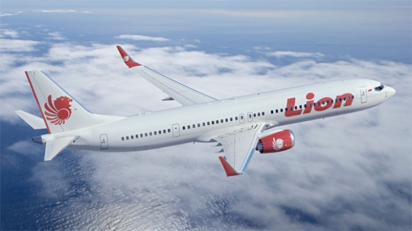 Lion Air Boeing 737 Max.