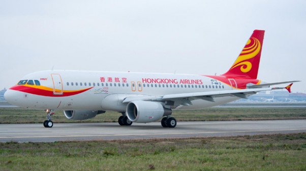 First Airbus A320 for Hong Kong Airlines