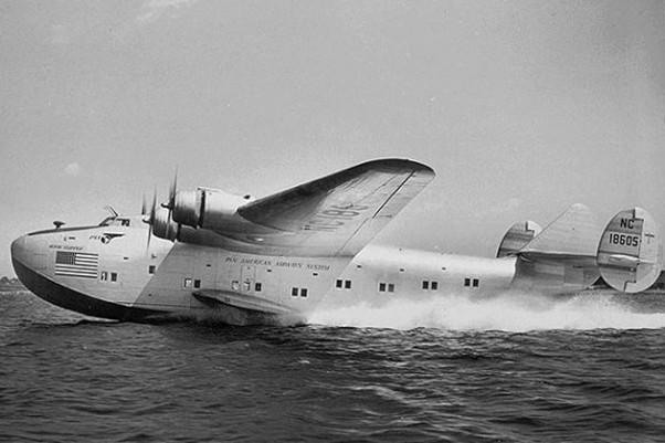 Pan Am's Dixie Clipper (NC18605) carried President Franklin D. Roosevelt to Casablanca. (Photo by Pan Am)