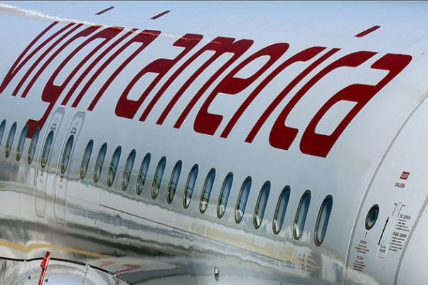 Virgin America aircraft.