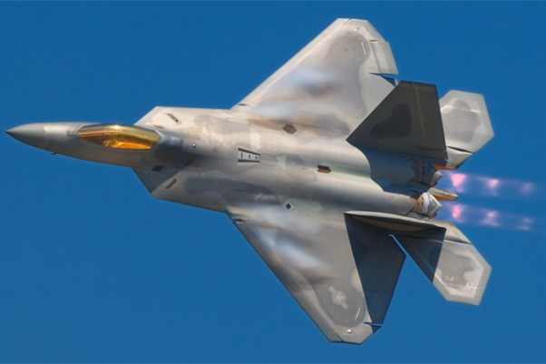 Lockheed Martin F-22 Raptor.