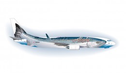 Artist rendering of the new Salmon Thirty Salmon jet.
