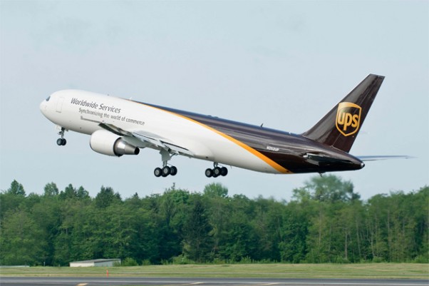 UPS's 50th Boeing 767-300 Freighter, N382UP. (Photo by Boeing)