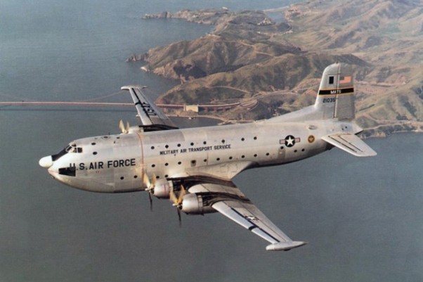 The C-124 Globemaster served as a transport workhorse well into the Vietnam War. (Photo by US Air Force)