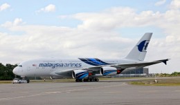 Malaysia Airlines Airbus A380 (9M-MNA). (Photo by Airbus)