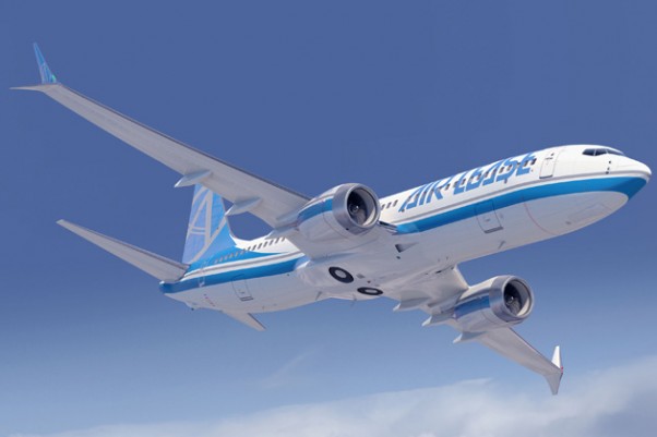 Rendering of Boeing 737 MAX 8 wearing Air Lease Corporation livery. (Image by Boeing)