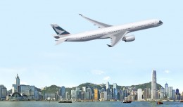Cathay Pacific Airbus A350-1000. (Image by Airbus/Fixion)
