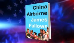 China Airborne book cover on Colbert Report