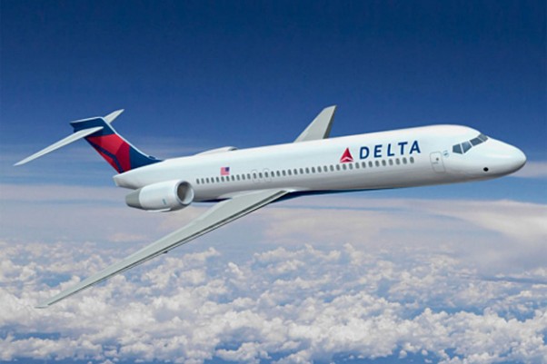 Rendering of a Delta Air Lines Boeing 717. (Image by Delta)