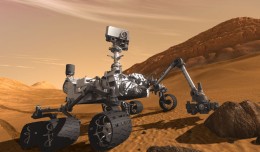 NASA's Mars Science Laboratory Curiosity rover. (Rendering by NASA)